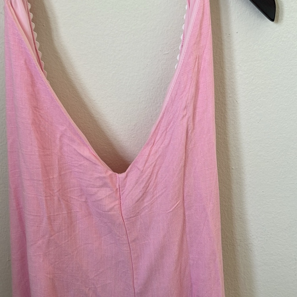 Petal & Pup Pink Chemise with Ruffle Hem - Picture 6 of 6